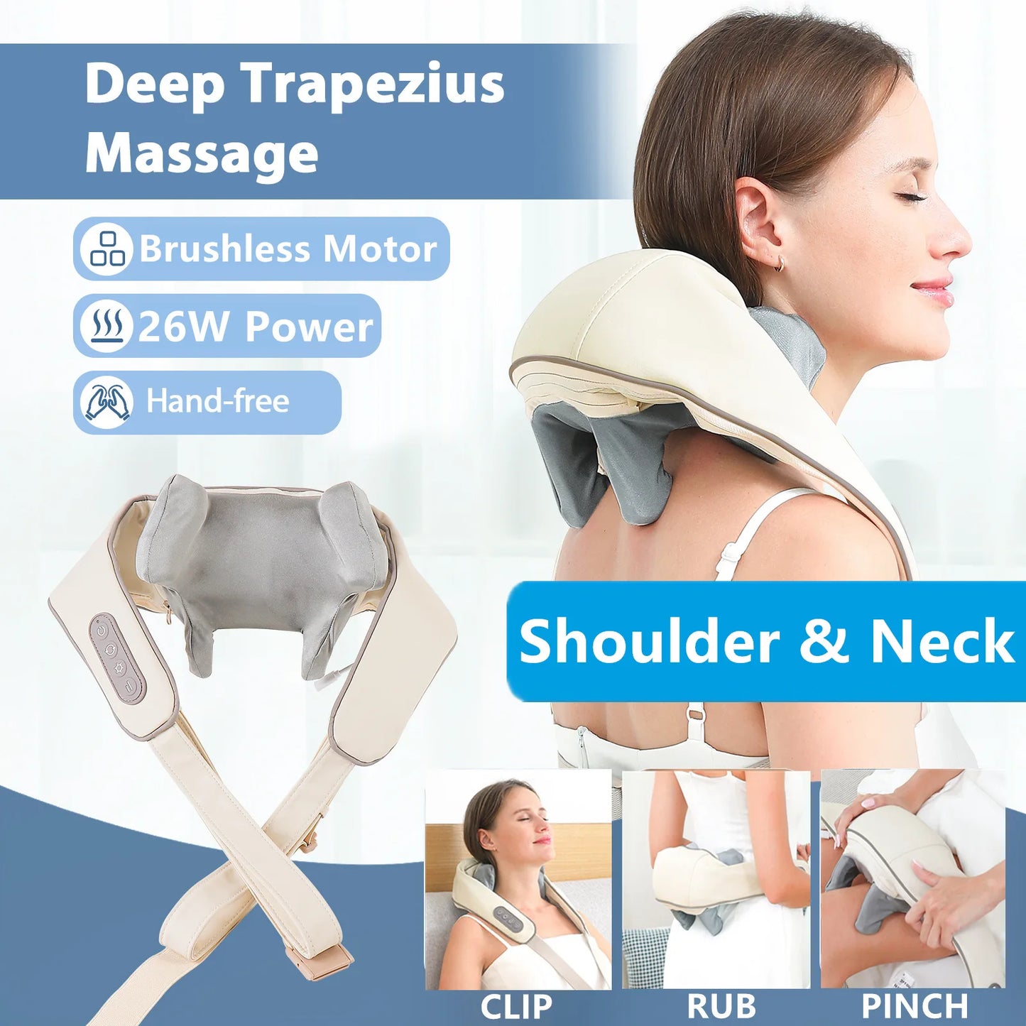 Relaxa – Neck And Shoulder Wireless Massager